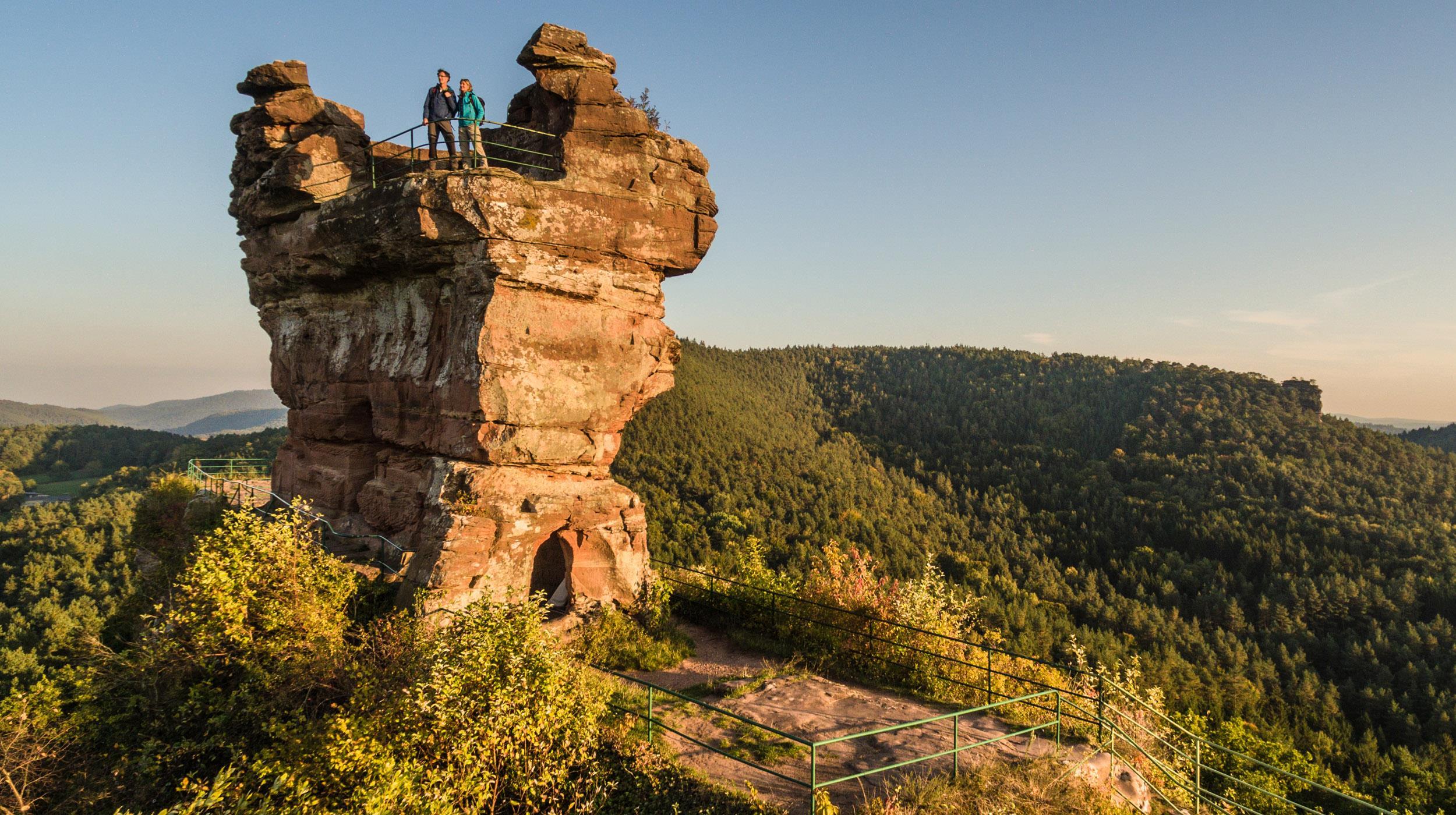 Burgruine Drachenfels | Pfalz.de