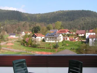 Aussicht II Balkon Ferienwohnung Waldblick (© Thomas Schütze)