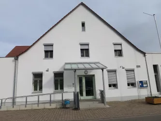 Eingang zur Festhalle Bellheim