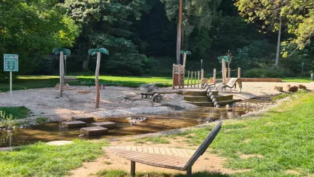 Wasserspielplatz Kurpark Bad Bergzabern