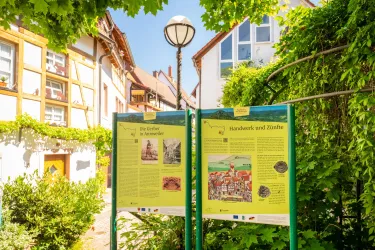 Station Handwerk und Zünfte (© Verein SÜW Annweiler e.V., Dominik Ketz)