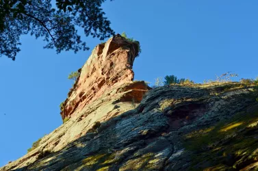 Schlüsselfelsen-Heidenpfeiler (© Michael Kugler)