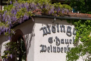 Fassade Weingut (© Bernhard Wingerter)