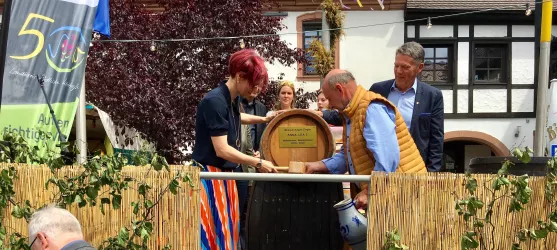 Eröffnung Maifest 2019 (© Büro für Tourismus Maikammer)