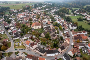 Luftbild Klosteranlage Hornbach (© Pfalz.Touristik e.V.)