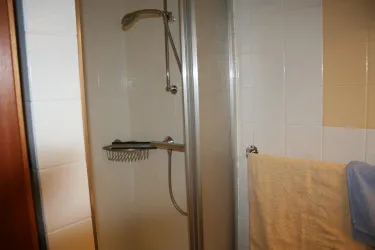 Dusche (© Archiv: Felsenland-Apartment)