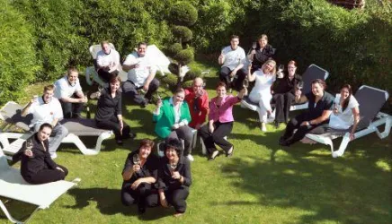Das Team im Landhaus (© Fam. Ulses)