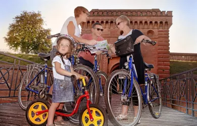 Radverleih auch für Kinder (© Stadt Germersheim)