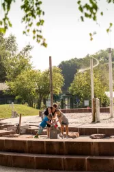 Aktivität Wasserspielplatz