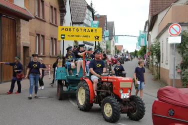 Storchenkerwe Umzugswagen