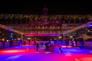 Eisbahn auf dem Belznickelmarkt