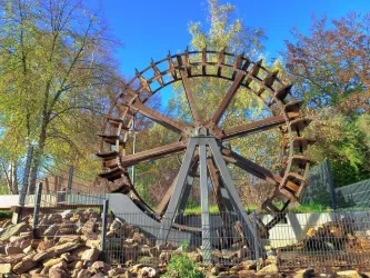 Wasserrad im Kurpark