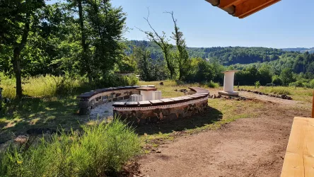 Rastplatz am Nahekopf mit Weitblick