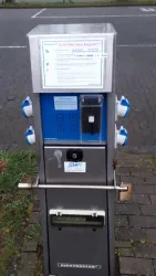 Infosäule zur Coin Zahlung für Strom (© Stadt Kaiserslautern)