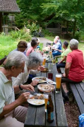 Picknick an der Böchinger Hütte