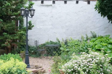 Sitzecke Innenhof