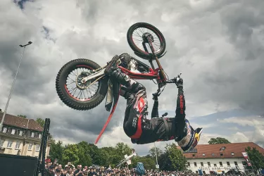 Brazzeltag Technik Museum Motorradfahrer (© Technik Museum)