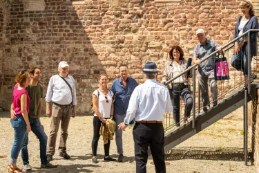 Führung im Judenhof (© Dominik Ketz)