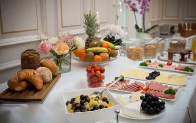 Frühstücksbüffet © Hotel Goldener Engel Speyer