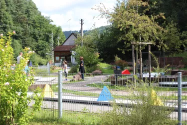 Minigolfanlage im Erlebnispark Teufelstisch