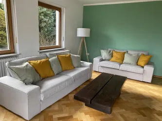 Wohnzimmer mit Sitzecke