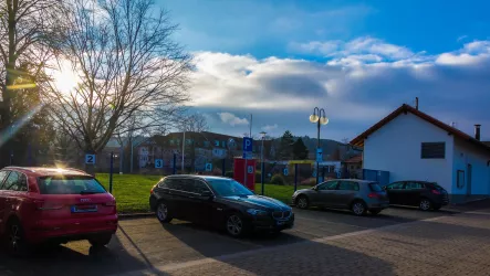 Parkfläche mit zeitlicher Begrenzung