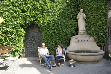 Sektbrunnen (© Hartusch)