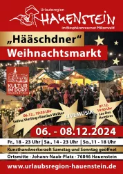 Plakat Weihnachtsmarkt 2024