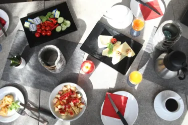 Frühstück im Hofgarten