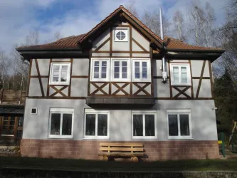 Ferienwohnung im Bahnwärterhäuschen (© Matthäus Burkhart)