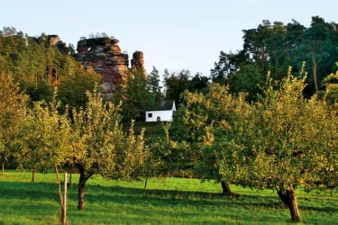 Hochstein mit Michaelskapelle (© Kurt Groß)