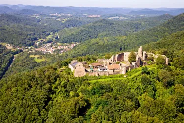 Madenburg von oben