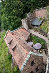 Burg Spangenberg - von Oben