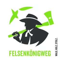 Wandermarkierung Felsenkönig