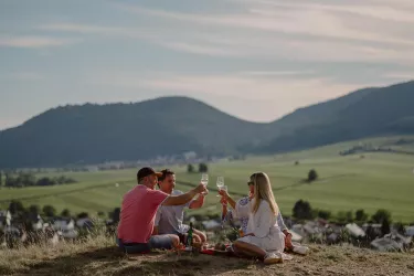 Picknick auf der Kleinen Kalmit