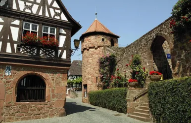 Turm Wehrkirche Dörrenbach