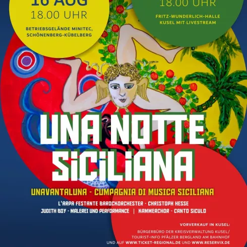 Plakat_Una-Notta-Siciliana (© KV Kusel, Referat Kultur)