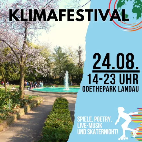Klimafestival Sharepic 1 (© Fridays for Future, Greenpeace und die Students for Future Landau)