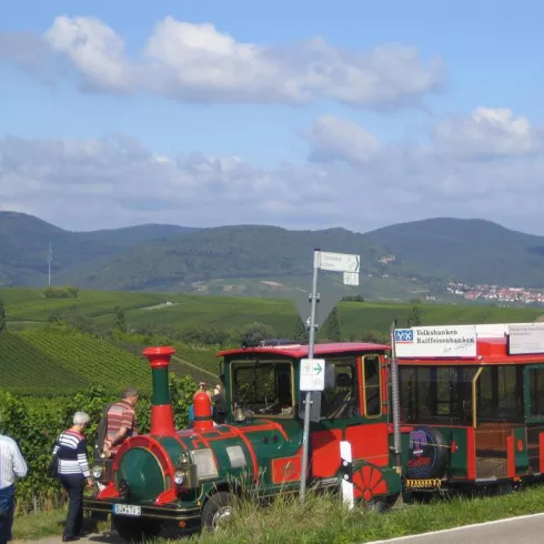 Südpfalzrundfahrt mit dem Schoppenbähnel (© Verein Südliche Weinstrasse Herxheim)